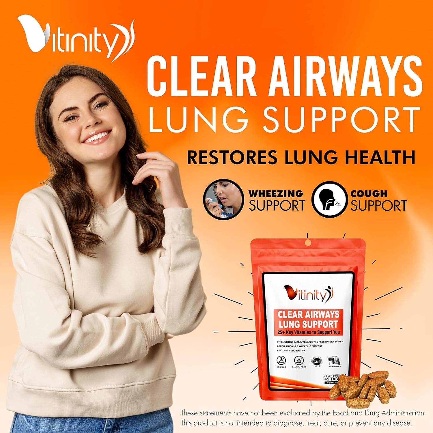 Clear Airways Lung Cleanse for Smokers & 3 Day Body Detox - VITINITY